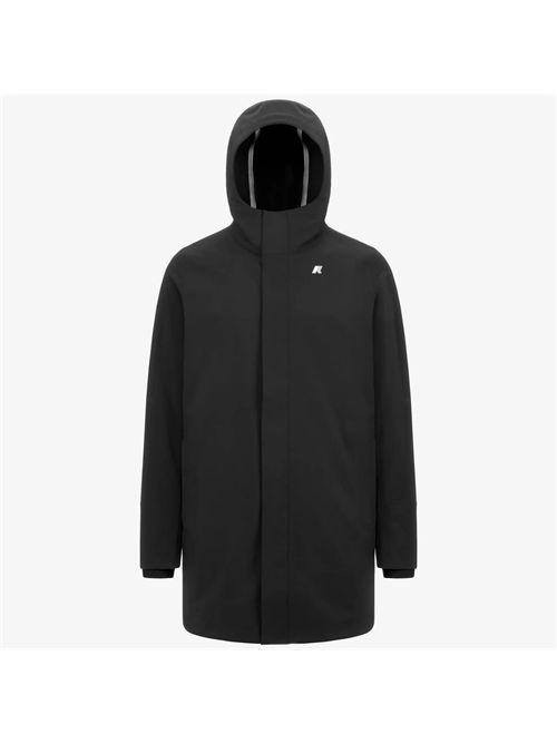 Giaccone Bonded lungo colore black K-WAY | MARLYN BONDEDA3C